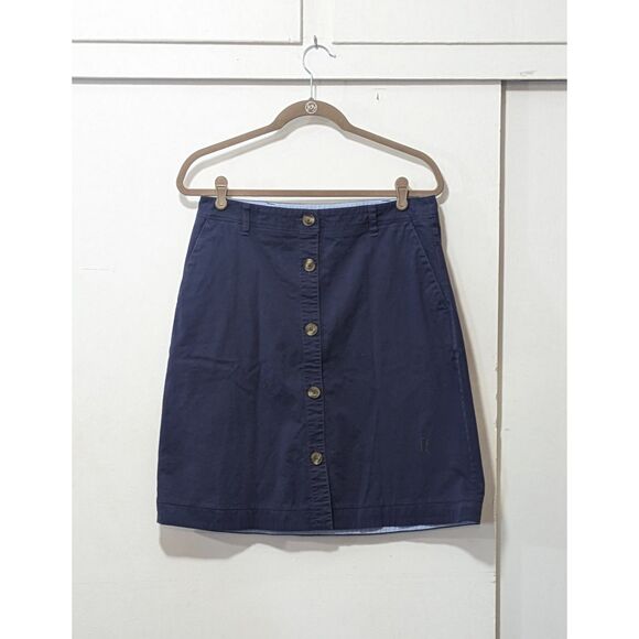 Lands' End Dresses & Skirts - Lands' End button front Skirt with Pockets! sz. 8